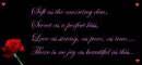 Love as true..