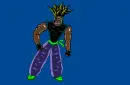 Uuboku (fusion of Goku with Uub)