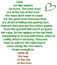 gils are like apples