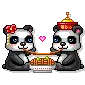 panda love