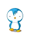 blue pinguin