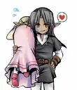 Dark Link with Zelda