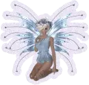 pretty blue fairy