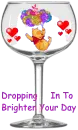 dropping by