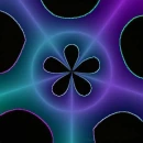 Glowing pentagram