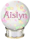 aislyn, particle globe