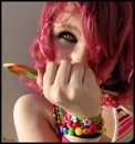 cute lollipop girl 