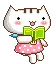 pink dress kitty 