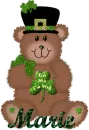 Irish Bear with Name