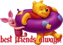 pooh & piglet best friends