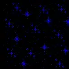 glitter blue