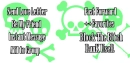 green skulls