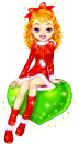 doll in rosso