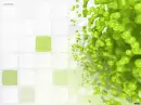 green background
