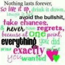 no regrets
