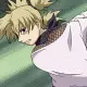 Temari using her fan 