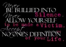Never be Bullied!