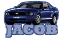 Jacob w/blue mustang
