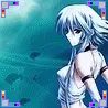 colorful blue anime