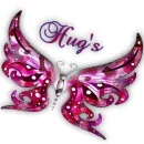 Pretty Pink Butterfly Hugs