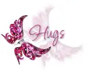Pretty Pink Butterfly Hugs