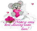 nancy was here showing some love