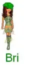 green doll