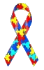 Autism Awareness Ribbon