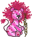 Pink lion