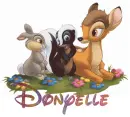 Bambi and Friends with Name