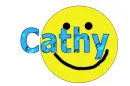 cathy with smiley