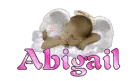 Pink Angel with Moving Wings and Name