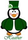 Irish Penguin with Name