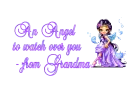 Grandma sending Angel - Purple Fairydoll