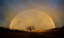rainbow sunset