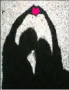 pink heart..lOve