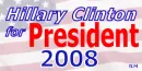 hillary clinton for president 2008