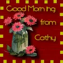 good morning from cathy