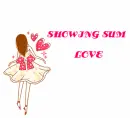 SHOWING SUM LOVE