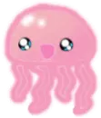 Kawaii jellyfish