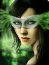 green mask