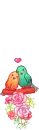 cute kawaii bird love