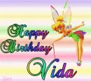 Happy Birthday Vida