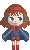 cute kawaii tiny blythe doll