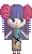 cute kawaii tiny blythe doll
