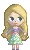 cute kawaii tiny blythe doll