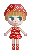 cute kawaii tiny blythe doll