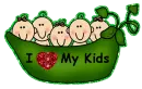 I LOVE MY KIDS PEAS IN A POD