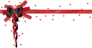 bow and hearts