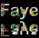 Faye - Silvered Name